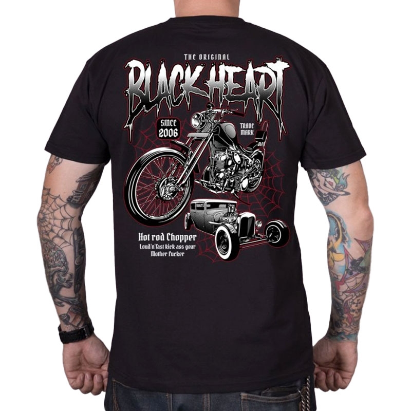 T-shirt Black Heart Machines noir