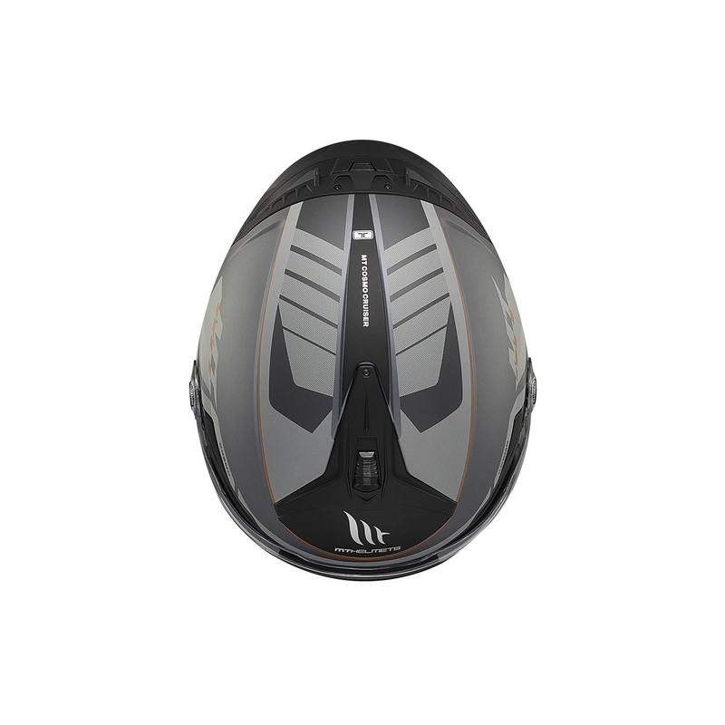 MT Cosmo SV Cruiser casque ouvert gris mat-noir