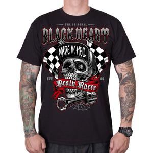 T-shirt noir Heart Death Racer noir