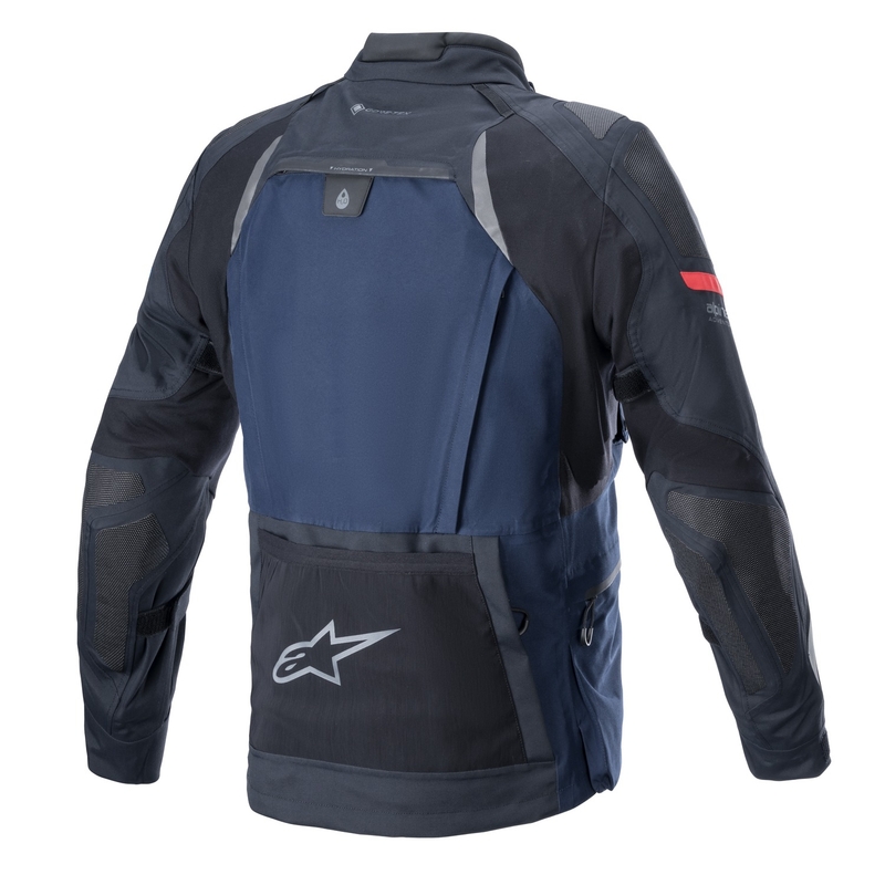 Veste moto Alpinestars Boulder Gore-Tex Bleu foncé-Noir
