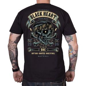 T-shirt Noir Heart Bandana Boy noir
