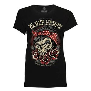 T-shirt femme Black Heart Allen noir