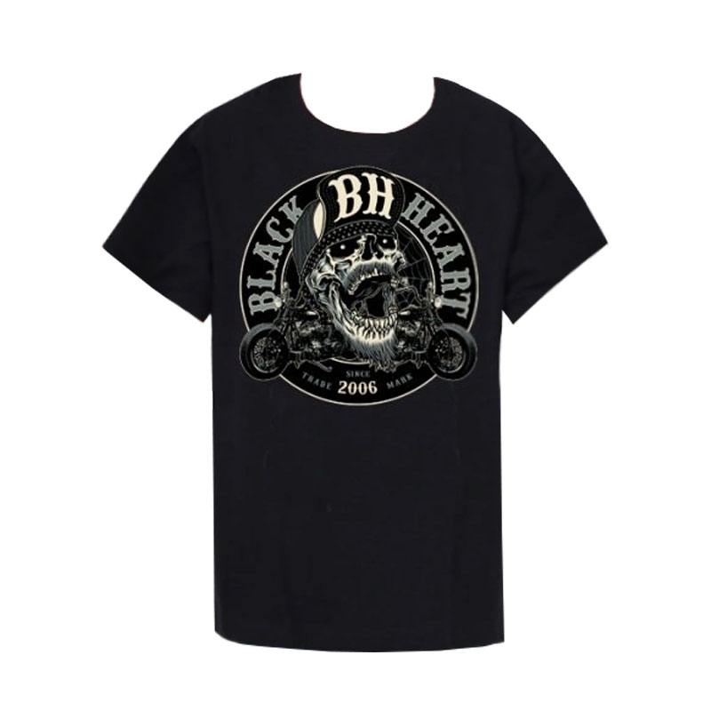 T-shirt enfant Noir Heart Twitch noir