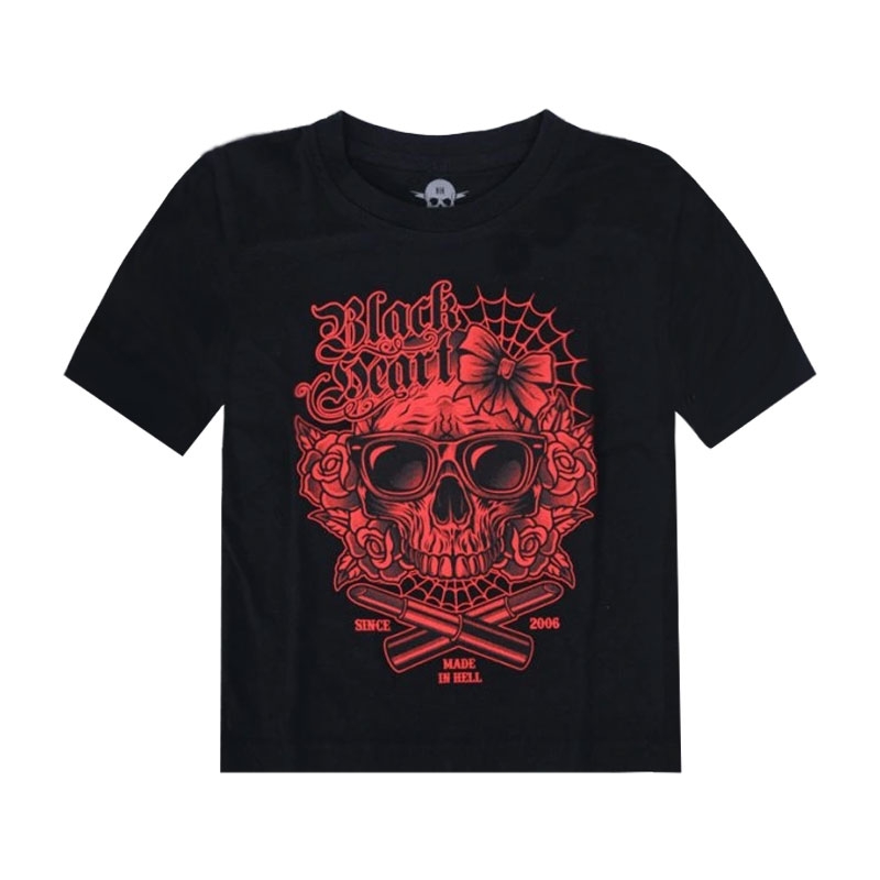 T-shirt enfants Black Heart Lipstick Blk Black