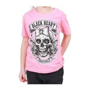 T-shirt pour enfants Black Heart Miss Murder pink
