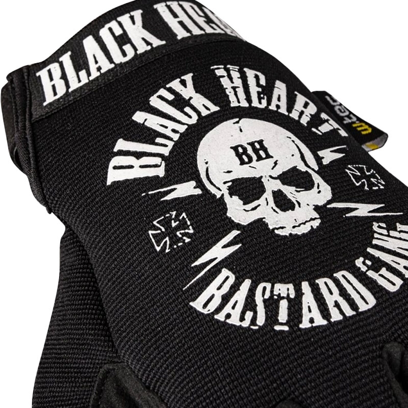 Black Heart W-TEC Radegester Chopper Gloves Black