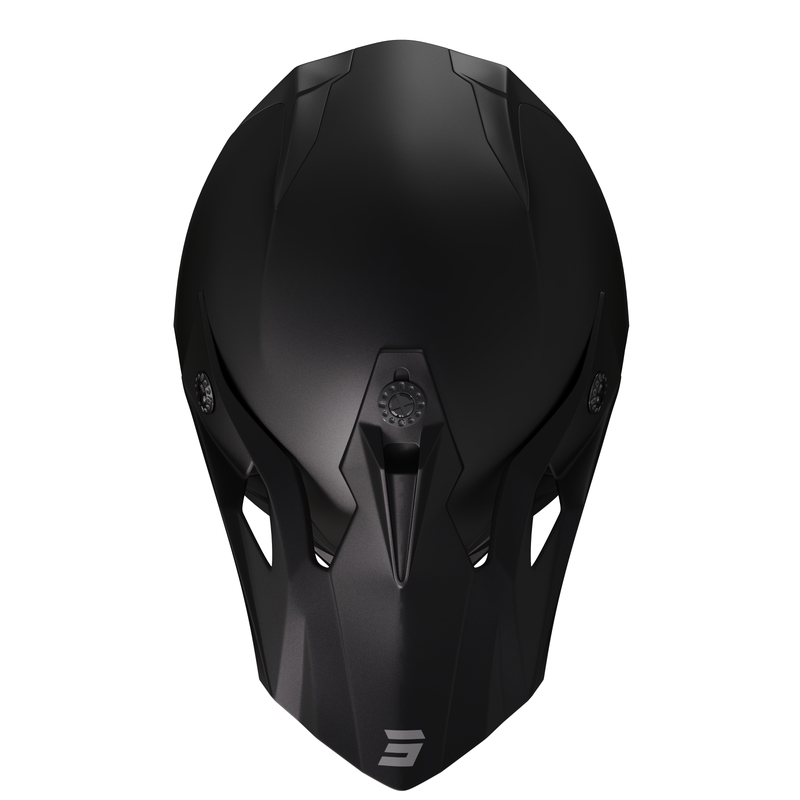Casque motocross enfant Shot Pulse Kid 2.0 noir mat