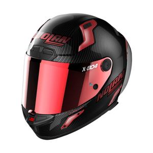 Nolan X-804 RS Ultra Carbon Iridium Edition Noir-Rouge Casque moto intégral