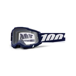 Lunettes de motocross 100% ACCURI 2 Mifflin plexi clair
