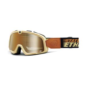 Lunettes de moto-cross 100% - USA Barstow State Of Ethos bronze plexi
