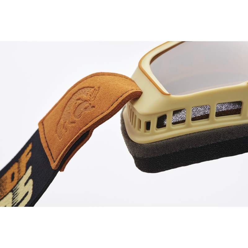 Lunettes de moto-cross 100% - USA Barstow State Of Ethos bronze plexi