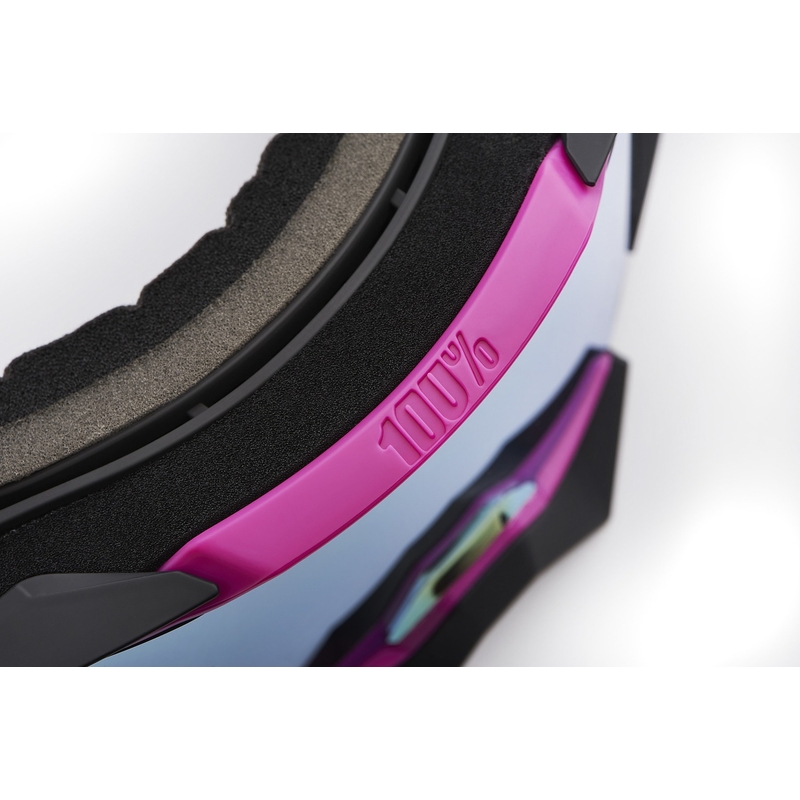 Lunettes de motocross 100% ARMEGA 91 plexi or