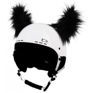 Casque oreilles Cornes fourrure noire