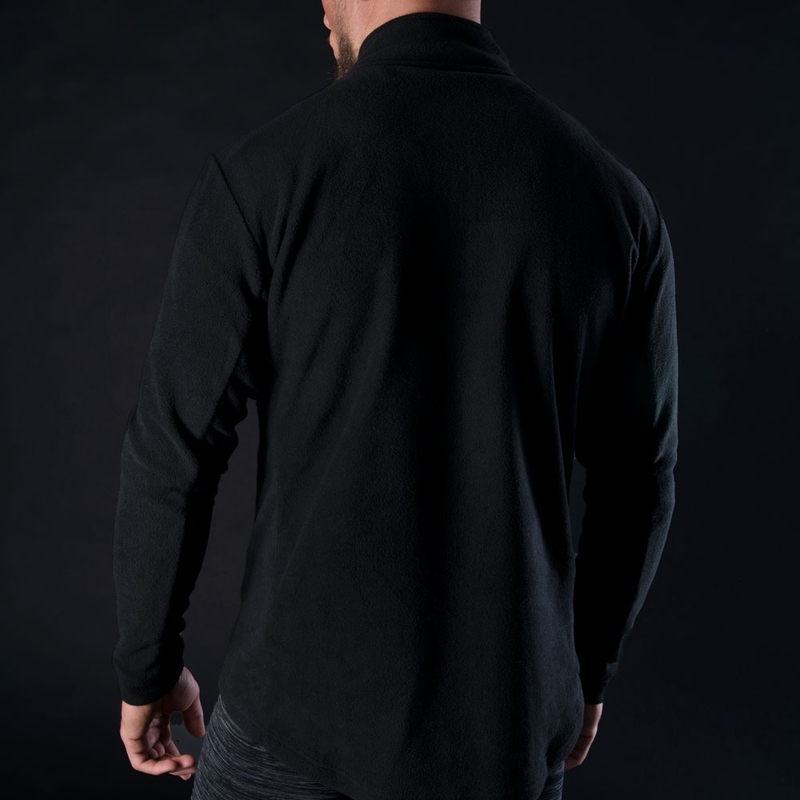 Oxford Advanced Micro Fleece 1/2 Neck Black Thermal Jacket Liner