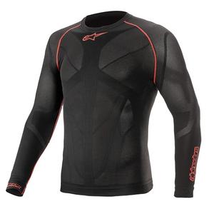 Alpinestars Ride Tech Summer long sleeve thermal shirt black and red
