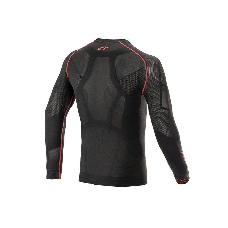 Alpinestars Ride Tech Summer long sleeve thermal shirt black and red