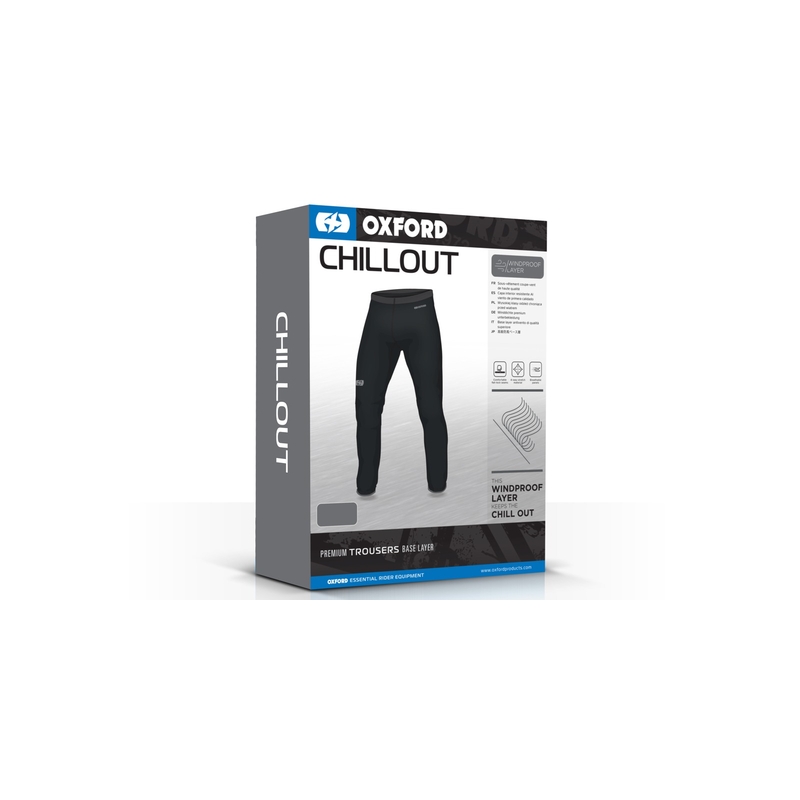 OXFORD Chillout Windproof Thermal Underwear Noir