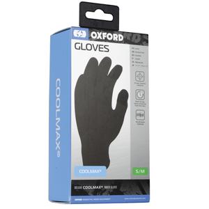 Inserts de gants OXFORD Coolmax® noir