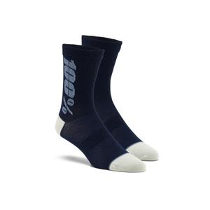 Chaussettes 100% - USA Rythym Merino Wool bleu
