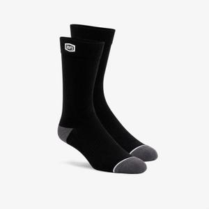 Chaussettes 100%-USA Solid Black