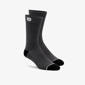 Chaussettes 100%-USA Gris uni
