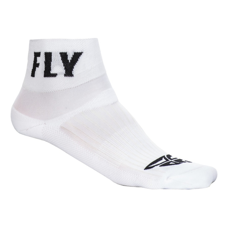 Chaussettes FLY Racing Shorty blanches
