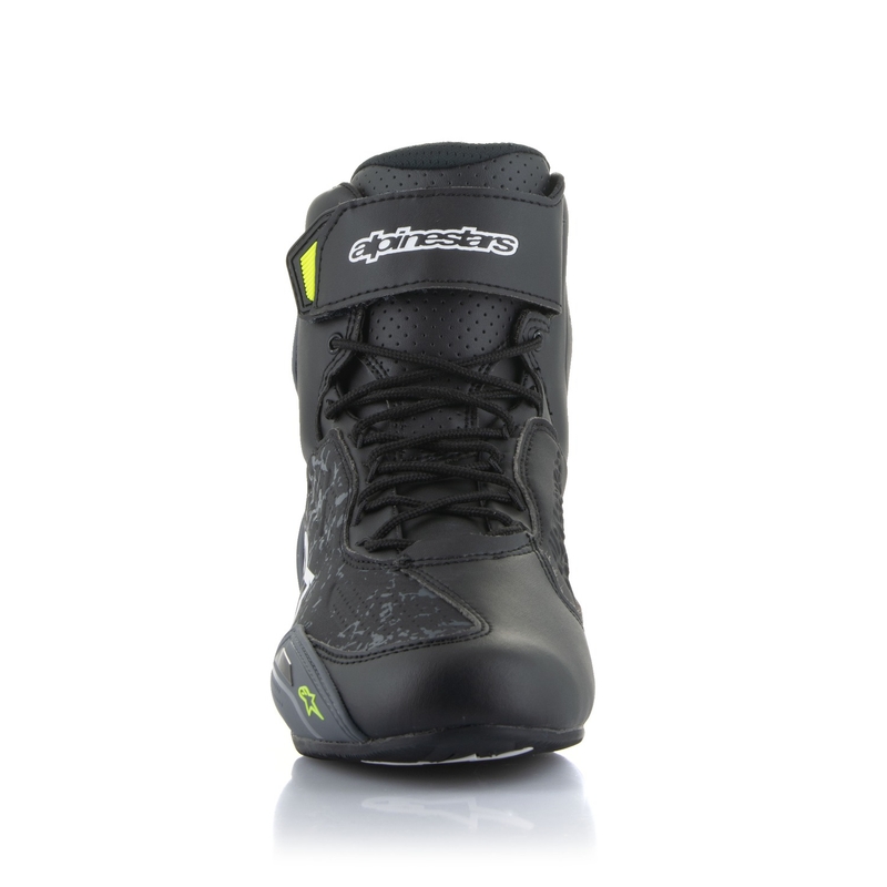 Bottes de moto Alpinestars Faster-3 noir-jaune fluo