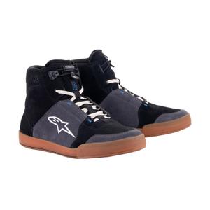 Bottes de moto Alpinestars Chrome noires-grises-brunes-bleues