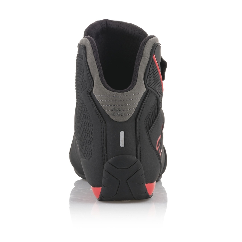 Bottes de moto Alpinestars Sector noires et rouges