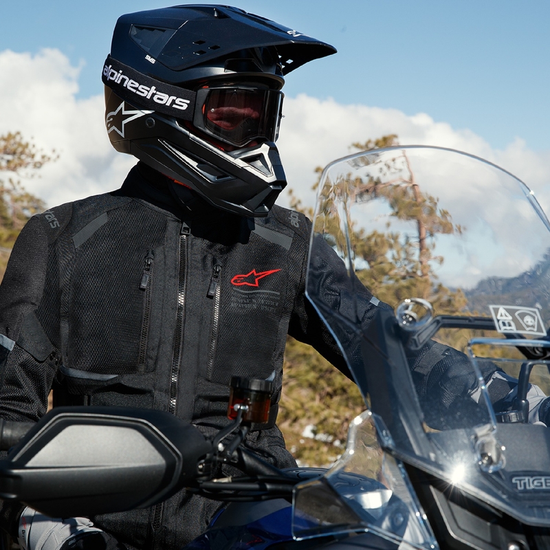 Blouson moto Alpinestars Andes Drystar 2 noir
