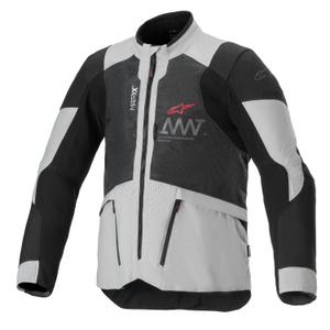 Veste moto Alpinestars Amt 7 Air 2024 gris clair-noir