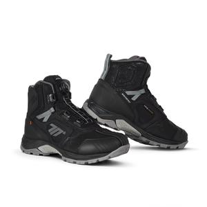 Bottes de moto SEVENTY DEGREES SD-BA7 Stelvio Low noir-gris
