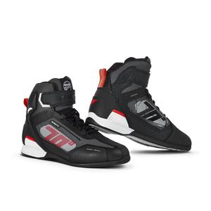 Bottes de moto SEVENTY DEGREES SD-BR2 Veloce noir-rouge