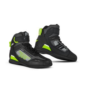 Bottes de moto SEVENTY DEGREES SD-BR2 Veloce noir-jaune fluo