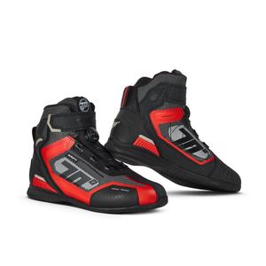 Bottes de moto SEVENTY DEGREES SD-BR3 Veloce PRO noir et rouge