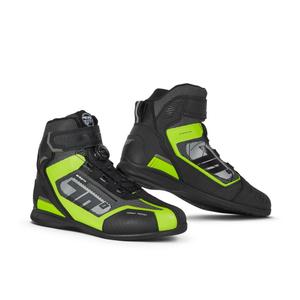 Bottes de moto SEVENTY DEGREES SD-BR3 Veloce PRO noir-jaune fluo