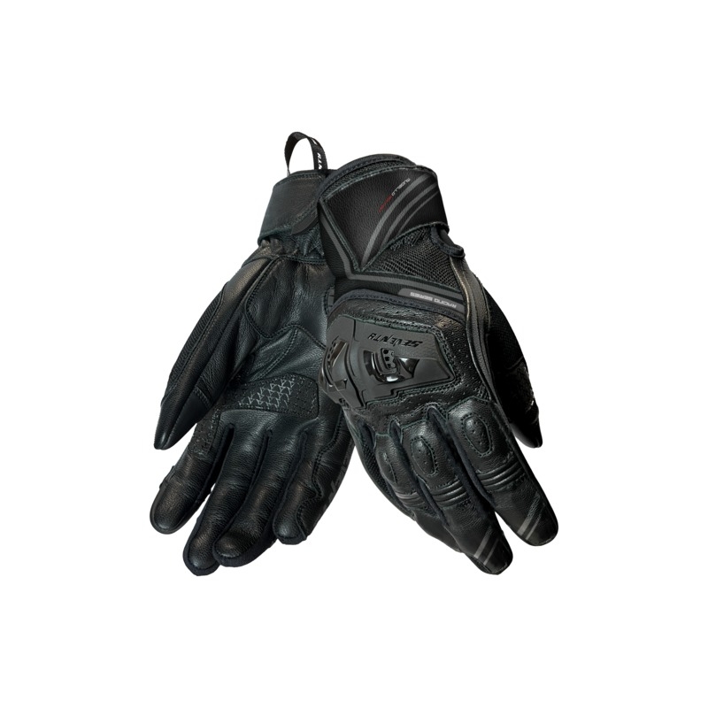 Gants moto Seventy Degrees SD-N30 Mugello noir-gris