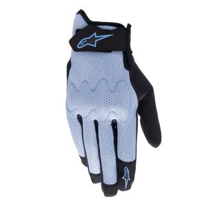 Gants moto Alpinestars Stated Air bleu clair-noir