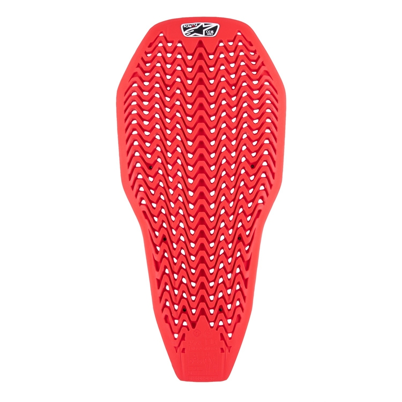 Alpinestars Nucleon Plasma Red-Black Extended Spine Protector (protection de la colonne vertébrale)