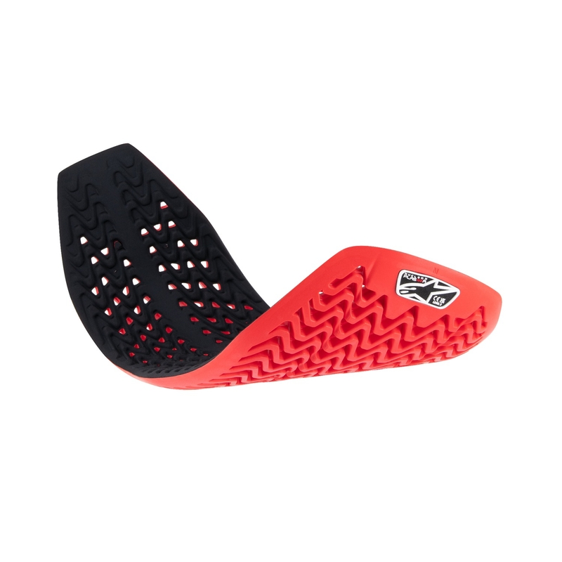 Alpinestars Nucleon Plasma Red-Black Extended Spine Protector (protection de la colonne vertébrale)