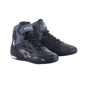 Bottes de moto Alpinestars Faster-3 Drystar noir-gris foncé