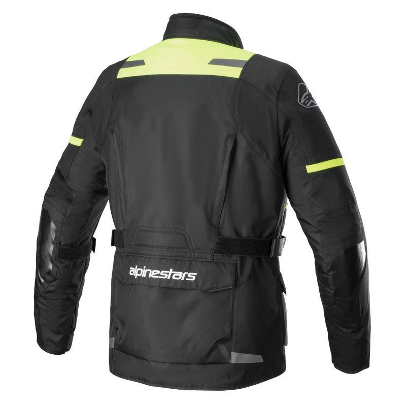 Veste moto Alpinestars Andes Drystar 3 noir-jaune fluo