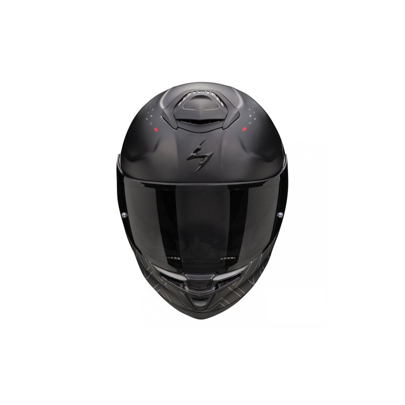 Casque moto intégral Scorpion EXO-GT SP AIR TECHLANE noir-gris-rouge soldes