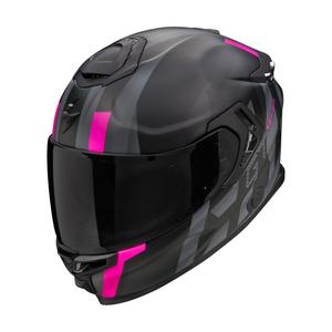 Casque moto intégral Scorpion EXO-GT SP AIR TOURADVEN noir-rose