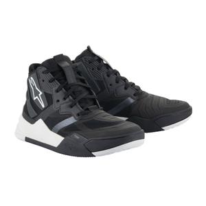 Bottes de moto Alpinestars Speedflight noires et blanches
