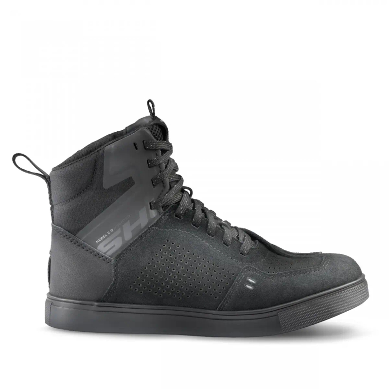 Bottes de moto Shima Rebel 2.0 Vent pour femmes, noires