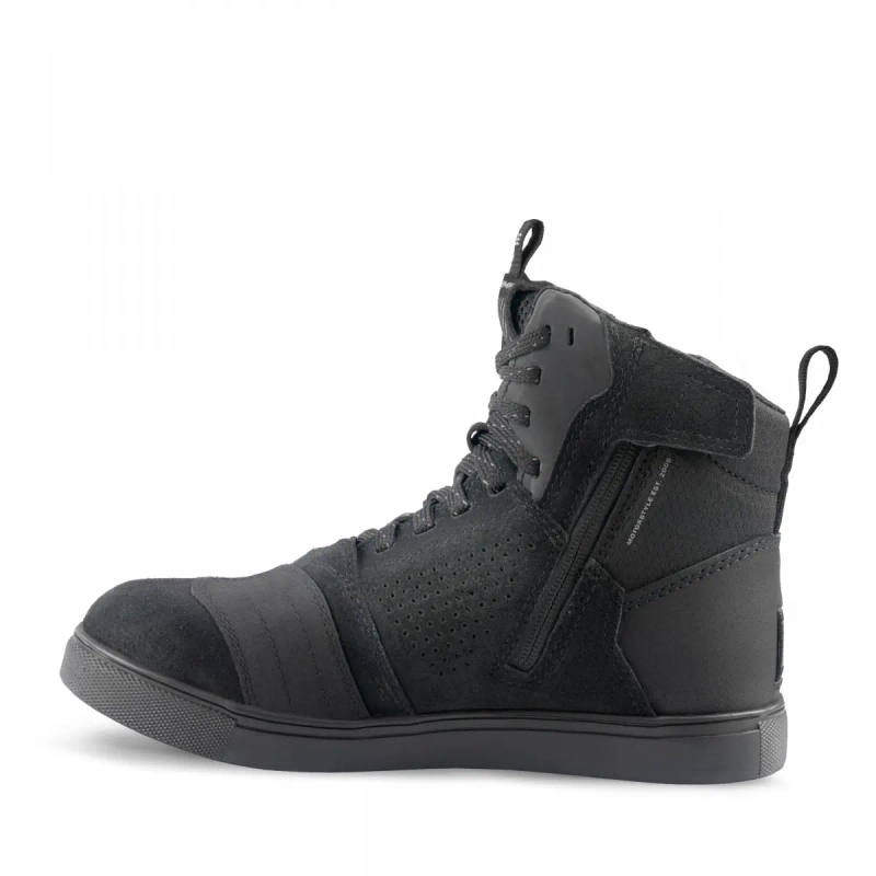 Bottes de moto Shima Rebel 2.0 Vent pour femmes, noires