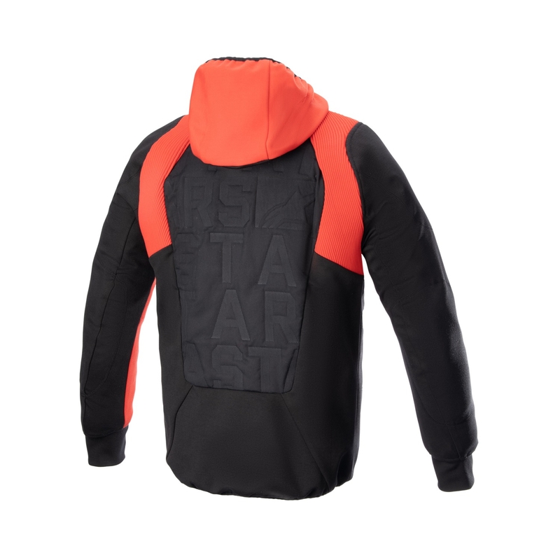 Sweat-shirt moto hybride Alpinestars MO.ST.EQ noir-rouge