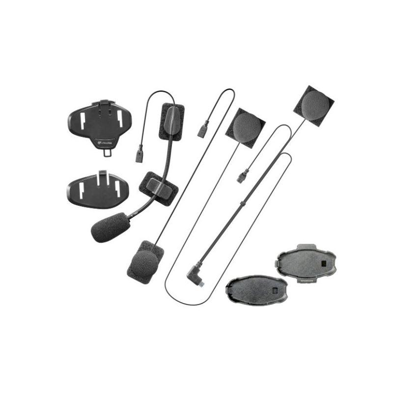 Kit audio HD de remplacement Interphone avec microphone plat pour TOUR, ACTIVE, CONNECT