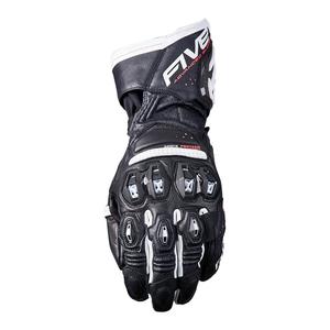 Gants moto FIVE RFX3 EVO noir et blanc